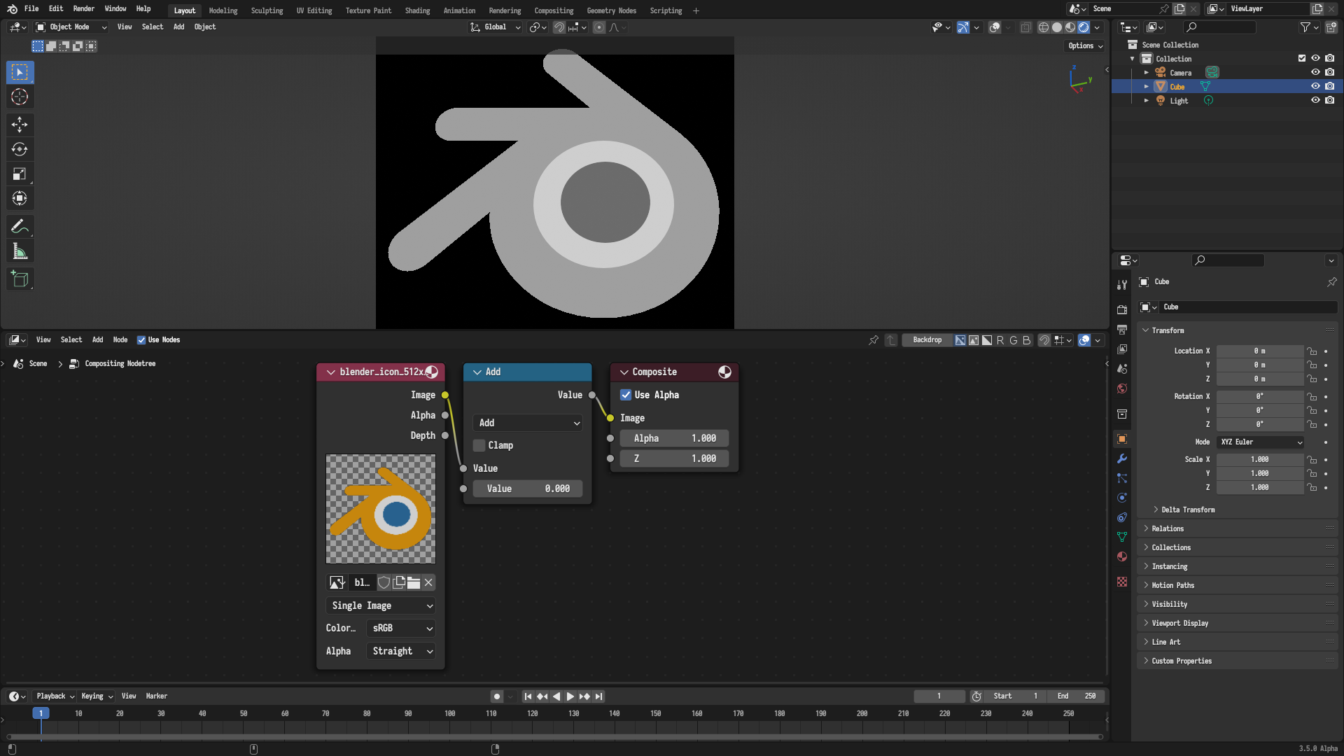～blender Sections | Compositing | GPU Compositor