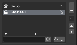 ～blender Sections | User Interface | List View